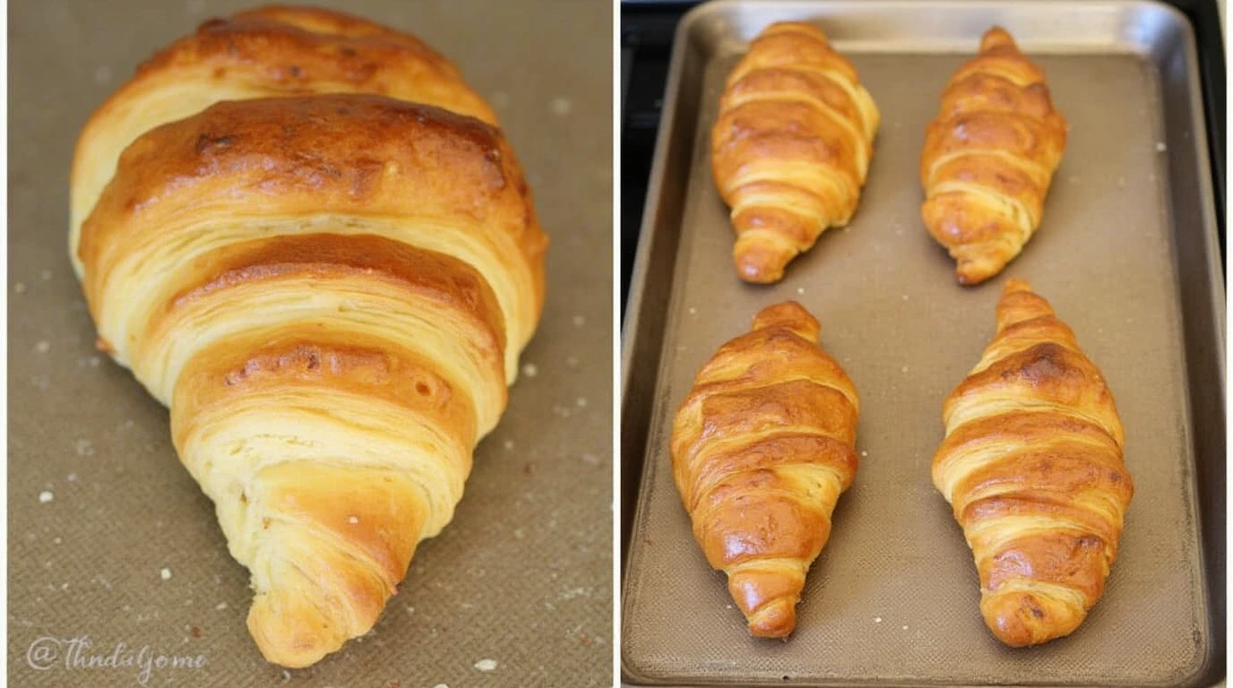 homemade croissant recipe