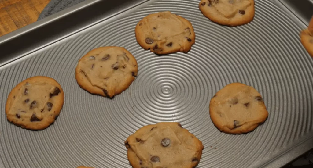 Close-up of Nestlé Toll House chocolate chips