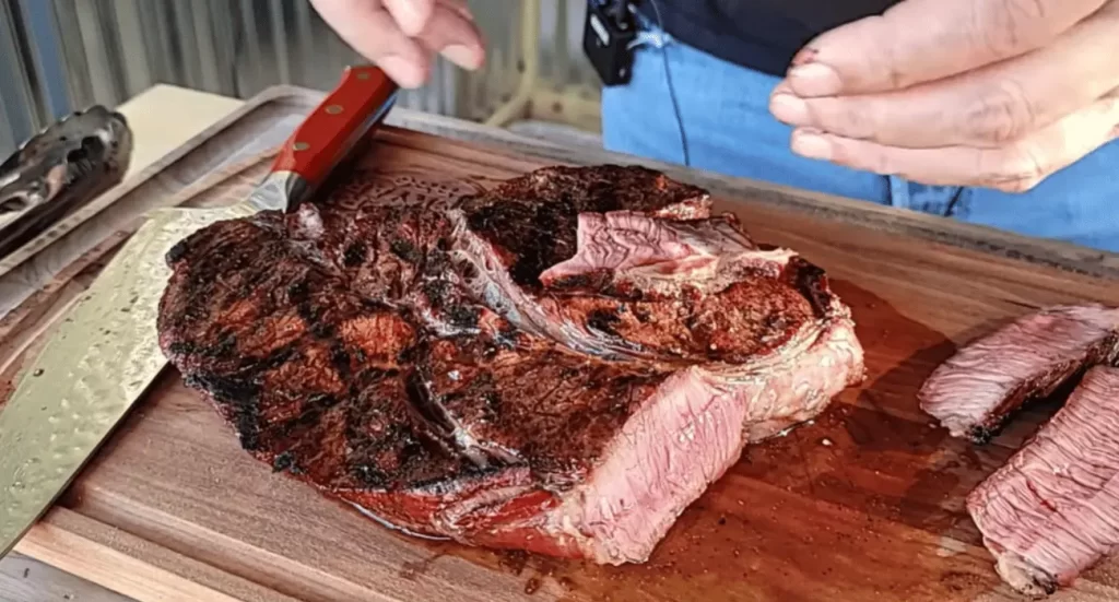 Chuck roast displaying ideal tenderness and juiciness after cooking