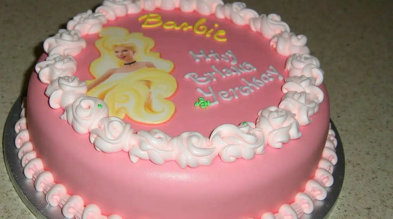 Barbie birthday cake